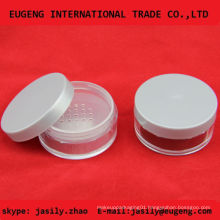 AS white loose powder jar/mask container and jars